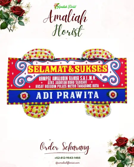 Papan Bunga Ucapan Selamat Jogoresan